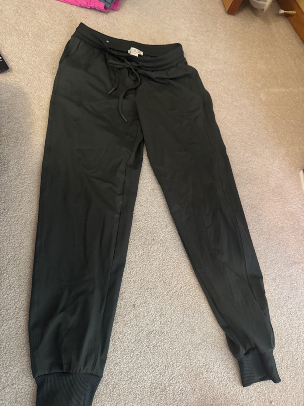 Rachel Zoe forest green Track Jogger Pants